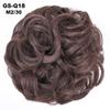 10Pc Curly Chignon Messy Hair Bun Hair Scrunchies Extension Curly Wavy Messy Synthetic Chignon For Women Updo Hairpiece Q18 Color M2-30 view 2