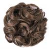 10Pc Curly Chignon Messy Hair Bun Hair Scrunchies Extension Curly Wavy Messy Synthetic Chignon For Women Updo Hairpiece Q18 Color 6A view 1