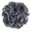 10Pc Curly Chignon Messy Hair Bun Hair Scrunchies Extension Curly Wavy Messy Synthetic Chignon For Women Updo Hairpiece Q18 Color 1TDimgray view 1