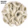10Pc Curly Chignon Messy Hair Bun Hair Scrunchies Extension Curly Wavy Messy Synthetic Chignon For Women Updo Hairpiece Q18 Color 24T613 view 2