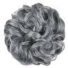 10Pc Curly Chignon Messy Hair Bun Hair Scrunchies Extension Curly Wavy Messy Synthetic Chignon For Women Updo Hairpiece Q18 Color Dimgray view 1