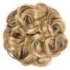 10Pc Curly Chignon Messy Hair Bun Hair Scrunchies Extension Curly Wavy Messy Synthetic Chignon For Women Updo Hairpiece Q18 Color J26 view 1