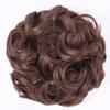 10Pc Curly Chignon Messy Hair Bun Hair Scrunchies Extension Curly Wavy Messy Synthetic Chignon For Women Updo Hairpiece Q18 Color M4-30 view 1