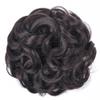 10Pc Curly Chignon Messy Hair Bun Hair Scrunchies Extension Curly Wavy Messy Synthetic Chignon For Women Updo Hairpiece Q18 Color J2 view 1