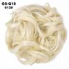 10Pc Curly Chignon Messy Hair Bun Hair Scrunchies Extension Curly Wavy Messy Synthetic Chignon For Women Updo Hairpiece Q18 Color 613 view 2