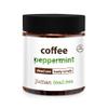 All Natural & Authentic COFFEE PEPPERMINT Body Scrub with Dead Sea Salt Minerals  Paraben Free  Not Tested on Animals  Helps Treat Cellulite, Varicose Veins, Stretch Marks - Infused with Argan, Vitamin E (10.58 oz) view 1