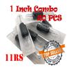 20Pcs Tattoo 1 Inch Disposable Combo Needle and Tubes 5RS, 7RS, 9RS, 11RS, 14RS (11 Round Shader) view 2