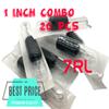 Tatmax International Tattoo Combo Disposable Needles and Tubes 20Pcs 3RL, 5RL, 7RL, 9RL, 11RL, 14RL (7 Round Liner) (W00-) view 2