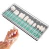 Nail Drill Bit Set, 12pcs Wool Felt Nail Grinding Polishing Head, Portable Nail Drill Bits Set Accessory for Household and Nail Salon view 4