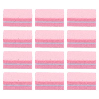 50pcs Sponge File Nail File Manicure Polishing Sponge Nail File Manicure Block s Files Glass Files Art Polisher Small Pink Tool