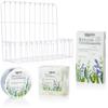 BRUBAKER Cosmetics Beauty Spa Care Set - with Lavender & Sage Mint Extracts - Gift Set in Bathroom Shelf White view 2