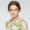 Lurrose French Tortoise Shell Headband Celluloid Acetateh Hairband Non- slip Washing Face Hairband Hair Hoop Hair Accessorie for Women (Deep Tortoiseshell) view 4