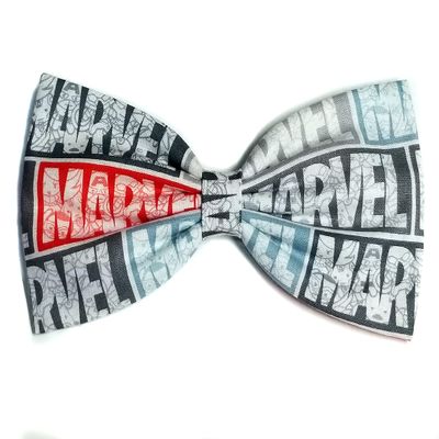 EmilyRose Couture Super Heroes Hair Bows-Sci Fi Characters, Horror (Group 2) (Barrette, Superheroes Text)