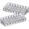 Amazing Abby - Glamour - 2-Pack 24-Slot Acrylic Lipstick Organizer, Lipstick Holder, Lip Gloss Holder, Cosmetic Storage Display, Perfect Storage Solution for Drawer and Vanity (Slot Size: 0.9" x 0.9") view 4