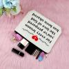 Sfodiary Christian Religious Gift for Women Makeup Bag Sunday School Teacher Appreciation Gifts Bible Verse Cosmetic Bag Church Christian Teacher Presents Christmas Birthday for Her Travel Pouch view 4