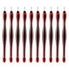 40pcs Dead Skin Trimmer Cuticle Remover Daily Life Accessories Cuticle Peeler Scrapers V- Shaped Fork Manicure Stainless Spatula Pedicure Cuticle Pusher Dead Skin Shovel Nail view 1