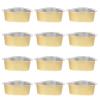 EXCEART Aluminum Foil Wax Melting Bowl Heart Shape 30g Capacity Heat Resistant for Hair Removal Wax view 1