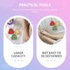 EXCEART Aluminum Foil Wax Melting Bowl Heart Shape 30g Capacity Heat Resistant for Hair Removal Wax view 2