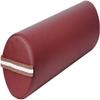 Master Massage 6"x26" Full Round Massage Bolster,Full Round Massage Bolster Pillow Cushion,100% PU Upholstery Massage Bolster (Burgundy) view 1