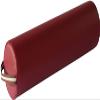 Master Massage 6"x26" Full Round Massage Bolster,Full Round Massage Bolster Pillow Cushion,100% PU Upholstery Massage Bolster (Burgundy) view 2