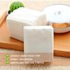 200PCS/1Bag Rectangle Organic Cotton Pads Eye Makeup Remover Pads Lint Free Cotton Remover Pads Cosmetic Facial Eye Square Cotton Puff Cleansing Pads Wipes Cotton Pieces view 3