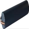 Master Massage 6"x26" Full Round Massage Bolster,Full Round Massage Bolster Pillow Cushion,100% PU Upholstery Massage Bolster (Royal Blue) view 2