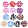 13pcs Mesh Crochet Hair Net Girl Hair Net Elastic Women Hairnet (Assorted Color) view 1