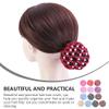 13pcs Mesh Crochet Hair Net Girl Hair Net Elastic Women Hairnet (Assorted Color) view 2