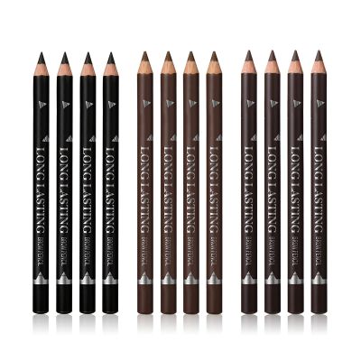 SUMEITANG 3Colors Eyebrow Pencil Eyeliner SetSoft Textured Eyebrow Tint PenEasy to ColorLong LastingWaterproof Eye Brow Pencils for Fills in Sparse Areas and GapsCreate a Natural Brow Makeup