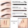 SUMEITANG 3Colors Eyebrow Pencil Eyeliner SetSoft Textured Eyebrow Tint PenEasy to ColorLong LastingWaterproof Eye Brow Pencils for Fills in Sparse Areas and GapsCreate a Natural Brow Makeup view 4