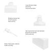 150ml/5Ounce Soap Dispenser Bottles,3Pcs Empty Soap Pump Bottles Lotion Dispenser for Shampoo Body Wash view 2