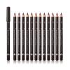 SUMEITANG 12 Pcs Dark Brown Eyebrow Pencil Eyeliner MakeupSoft TexturedEasy to ColorWaterproofLong Lasting Eyebrow Tint Pen for Fills in Sparse Areas and Gaps Create a Natural Eye Brow view 1