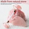 huefull Face Massager Rose Quartz Face Roller & Gua Sha Facial Tool Set, Muscle Tension Relief, Skin Care Gifts for Woman/Men, Skin Care Gifts view 3