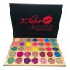 2Chique Boutique Eyeshadow Makeup Palette 35 Matte and Shimmer Colors Long Lasting and High Pigment (Style 42 Black) view 1