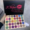 2Chique Boutique Eyeshadow Makeup Palette 35 Matte and Shimmer Colors Long Lasting and High Pigment (Style 42 Black) view 4