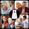2 Pcs Beard Bib, Bead Bib for Shaving, Beard Apron, Waterproof Shaving Cloth Kit Non-Stick Beard Cape, Beard Trimming Bib with Strong Suction Cup, A Gift for All MenBlack+White view 3