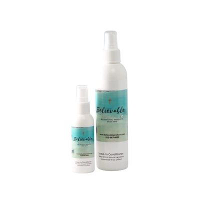 Believable LEAVE-IN CONDITIONER-GREEN TEA & ALOE VERA (8oz)