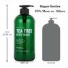 AnatoliaDaphne Tea Tree Body Wash and Shower Gel with Vitamin E for Jock Itch, Eczema, Ringworm, Body Odor, Body Wash Women & Men with Added Body Oils,LARGE 20.2 FL Oz Bottle (Tea Tree, Pack of 2) view 4