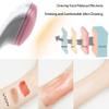 2 PC Silicone Facial Cleansing Brush Silicone Facial Scrubber Manual Exfoliating Facial Brush Face Cleanser Face Exfoliator Fine Bristles for Sensitive Skin Easy to Clean Lather Well (Pink&Blue) view 3