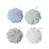 4pcs Shower Flower Bath Ball In Frosted Bag, Shower Flower Bath Flower Shower Sponge for Bath and Exfoliator Soft view 1