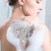 4pcs Shower Flower Bath Ball In Frosted Bag, Shower Flower Bath Flower Shower Sponge for Bath and Exfoliator Soft view 4
