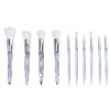 10pcs Set makeup brush cosmetology kit makeup foundation brush Foundation Concealer Face Eye Professional Cosmetics Brush eyebrow brush Face Powder Brush Cosmetics Brushes white view 1