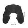 Salon Collar, Silicone Barber Salon Shawl Collar Hair Dye Cape Haircut Hair Cutting Coloring Accessory view 4