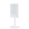 RIKI Skinny Vanity Stand | Adjustable Height Stand for RIKI Skinny Mirrors (White) view 1