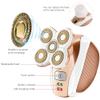 EwaCCen Women's Electric Shaver Replacement Heads : 5 Legs Hair Removal Razor Replacement Heads 4D Floating Heads Replacement Blades for Women view 3