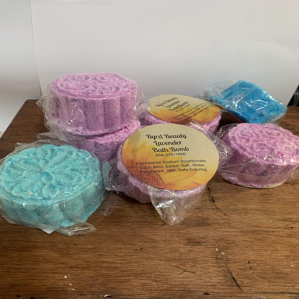 Byrd Beauty Bath Bombs Gift set pack of 4