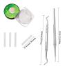 (30+2) Pack Ingrown Toenail Correction Treatment Kit, 30PCS Ingrown Toenails Corrector Strips Brace Ingrown Toenail Pedicure Tool Toenail Correction Patch with 2PCS Ingrown Toenails Lifter and File view 2