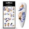 INKVICTUS Summer Leaf Nail Decals / Sliders 5507 for Manicure or Pedicure, Decal for Nails, Slider for Manicures and Pedicures, Nail Art view 1