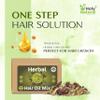 Herbal Hair Oil Mix | 76 g x 3 packs | 21 Essential herbs for hair growth | Make your own hair oil with 21, 100% Natural herbs & Seeds | Product of India view 2