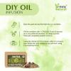 Herbal Hair Oil Mix | 76 g x 3 packs | 21 Essential herbs for hair growth | Make your own hair oil with 21, 100% Natural herbs & Seeds | Product of India view 4